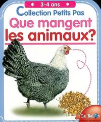 Que mangent les animaux ? 3-4 ans