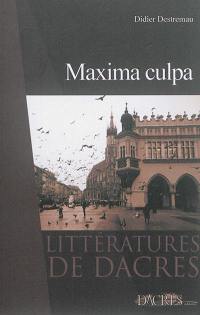 Maxima culpa