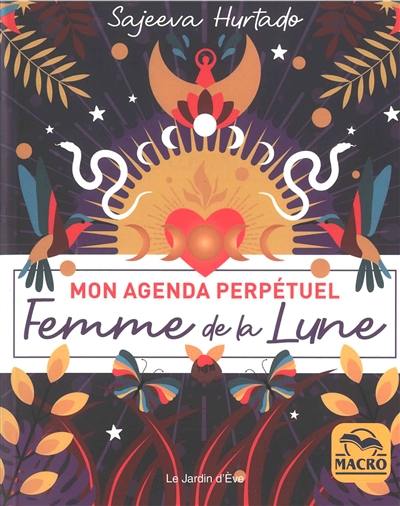 Mon agenda perpétuel femme de la Lune