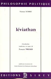 Léviathan : traité de la matière, de la forme et du pouvoir de la république ecclésiastique et civile