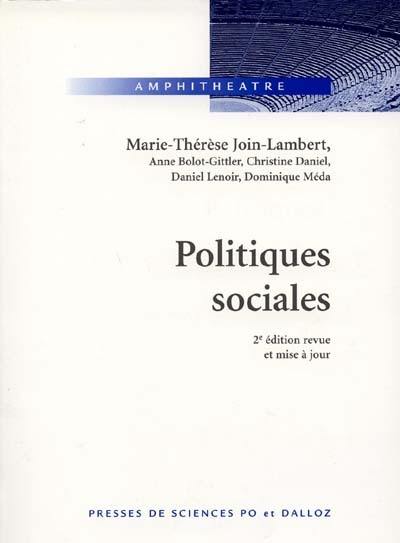 Politiques sociales