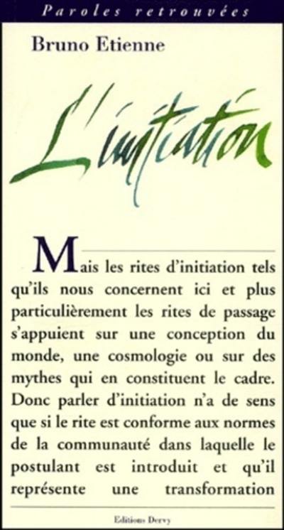 L'initiation