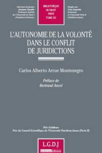 L'autonomie de la volonté dans le conflit de juridictions