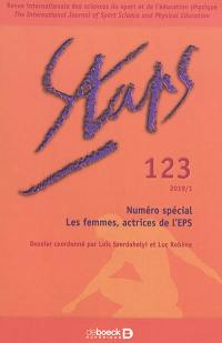 Staps, n° 123. Les femmes, actrices de l'EPS. Women, actors in physical education