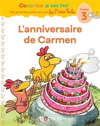 L'anniversaire de Carmen : niveau 3