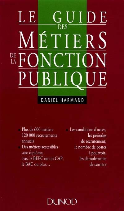 Le guide des métiers de la fonction publique