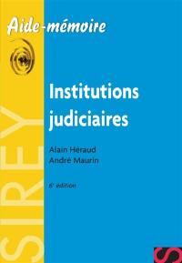 Institutions judiciaires