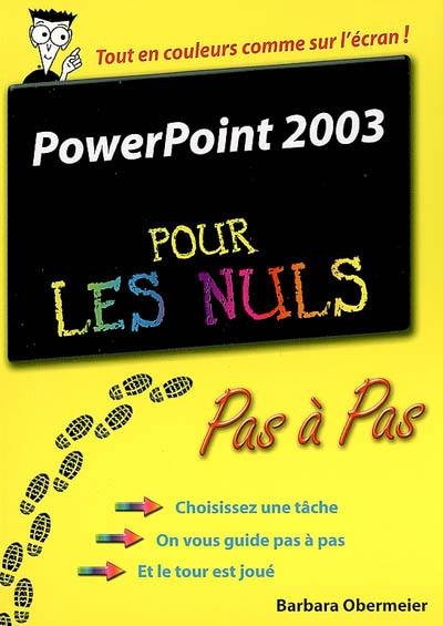 PowerPoint 2003 pour les nuls