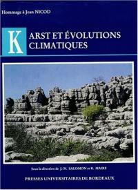 Karst et évolutions climatiques : hommage à Jean Nicod