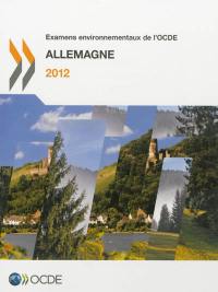 Allemagne 2012 : examens environnementaux de l'OCDE