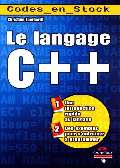 Le langage C++