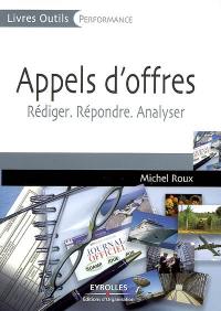 Appels d'offres : rédiger, répondre, analyser