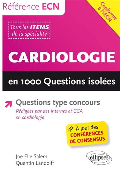 Cardiologie en 1.000 questions isolées