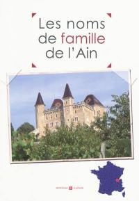 Les noms de famille de l'Ain