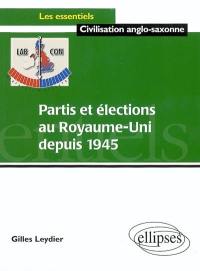 Partis et élections au Royaume-Uni depuis 1945