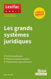 Les grands systèmes juridiques : licence, master