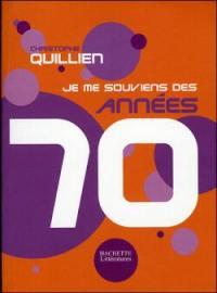 Je me souviens des années 70