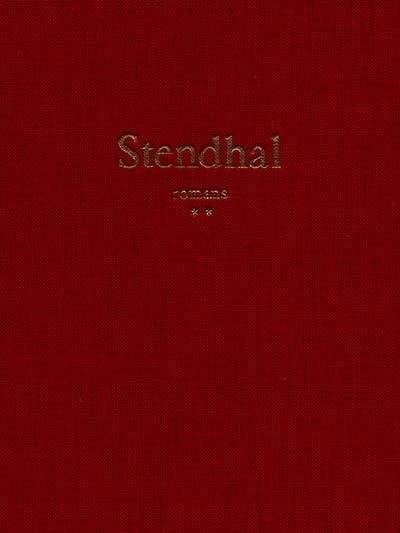 Stendhal : romans. Vol. 2