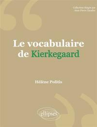 Le vocabulaire de Kierkegaard