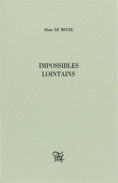 Impossibles lointains