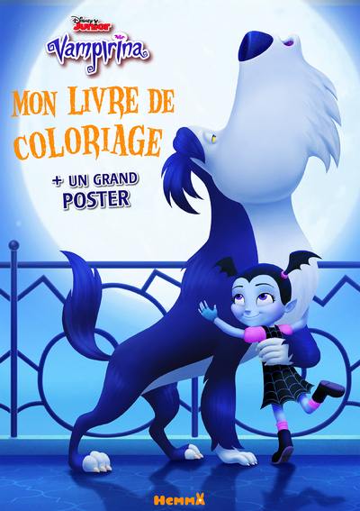 Vampirina : mon livre de coloriage