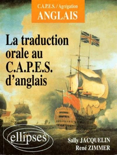 La traduction orale au CAPES d'anglais : CAPES, agrégation