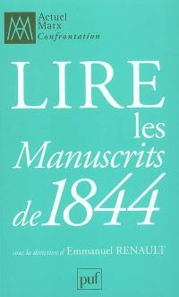 Lire les Manuscrits de 1844