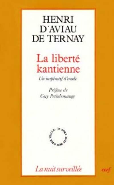 La Liberté kantienne : un impératif d'exode