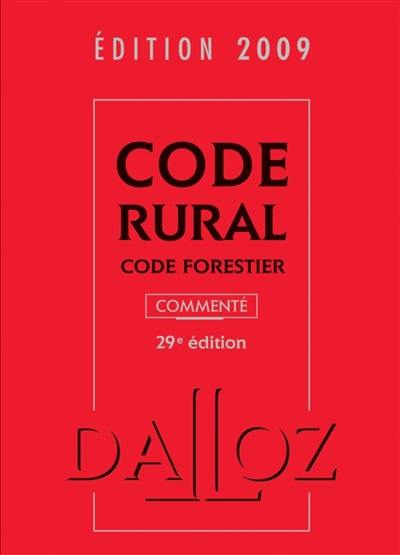 Code rural. Code forestier