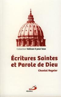 Ecritures saintes et parole de Dieu