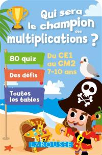 Qui sera le champion ? : multiplications