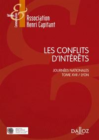 Les conflits d'intérêts : journées nationales