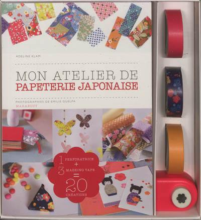 Coffret Mon atelier de papeterie japonaise