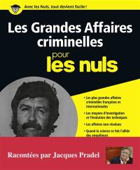 Les grandes affaires criminelles pour les nuls