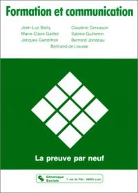 Formation et communication : la preuve par neuf