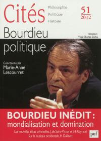 Cités, n° 51. Bourdieu politique