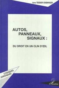 Autos, panneaux, signaux, du droit en un clin d'oeil