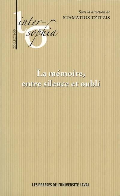 La mémoire, entre silence et oubli