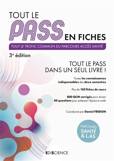 Tout le Pass en fiches : tout le tronc commun du parcours accès santé