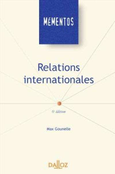 Relations internationales