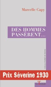 Des hommes passèrent