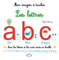 Les lettres : avec les lettres et les mots écrits en braille