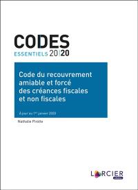 Code du recouvrement amiable et forcé des créances fiscales et non fiscales