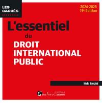 L'essentiel du droit international public : 2024-2025