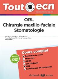 Chirurgie maxillo-faciale, stomatologie