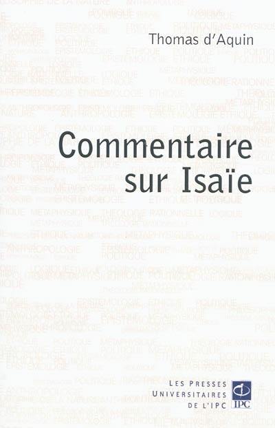 Commentaire sur le prophète Isaïe