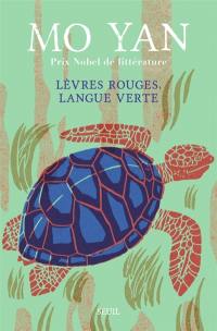 Lèvres rouges, langue verte