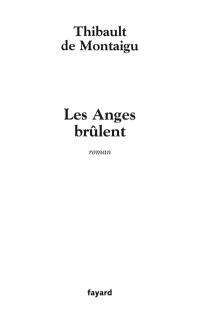 Les anges brûlent