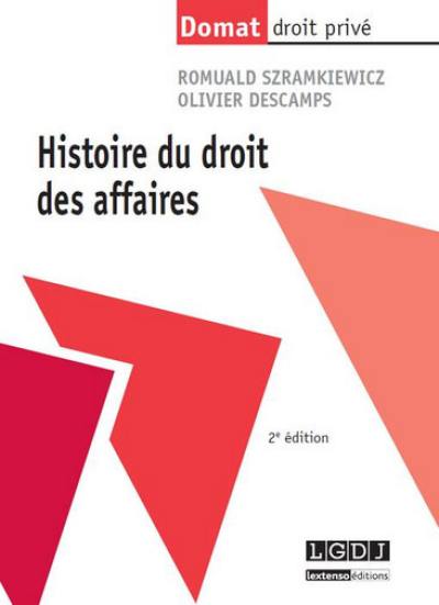 Histoire du droit des affaires