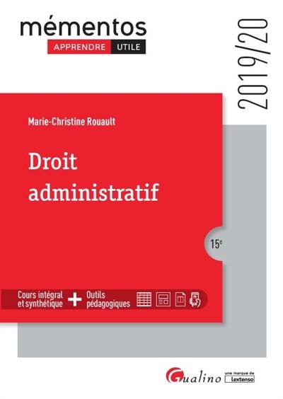 Droit administratif : 2019-2020